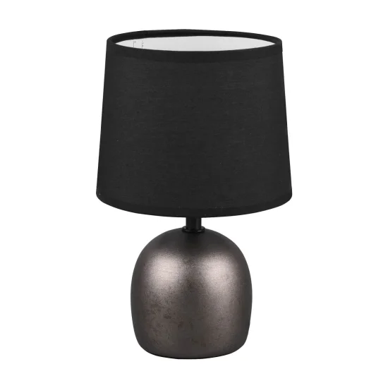 CANDEEIRO DE MESA DE CERÂMICA DE NÍQUEL ANTIGO KUBRA 2