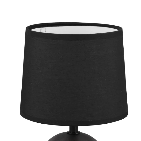 CANDEEIRO DE MESA DE CERÂMICA DE NÍQUEL ANTIGO KUBRA