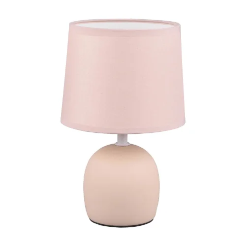 CANDEEIRO DE MESA DE CERÂMICA BEGE KUBRA CANDEEIRO DE MESA DE CERÂMICA BEGE KUBRA