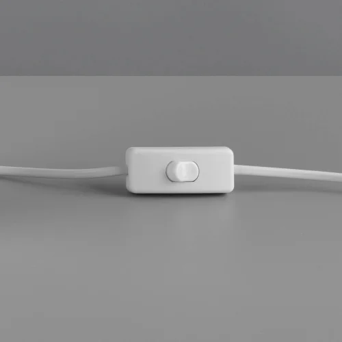 CANDEEIRO DE MESA DE CERÂMICA BRANCA E14 KIBO