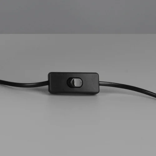 CANDEEIRO DE MESA DE CERÂMICA PRETA E14 KIBO