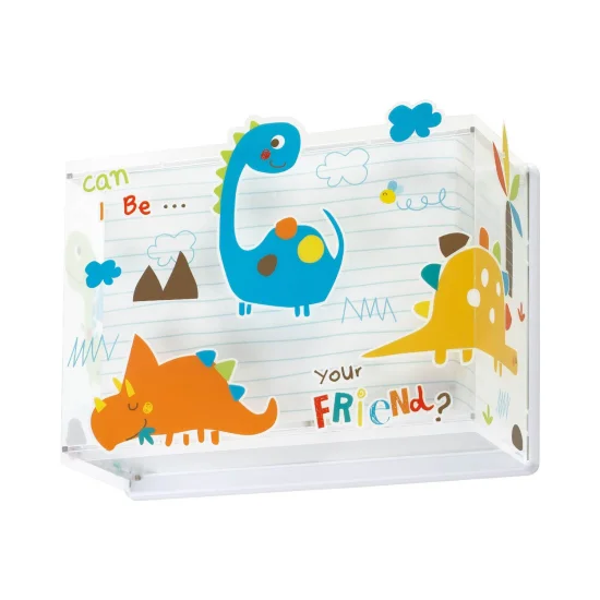 CANDEEIRO DA PAREDE DINOS