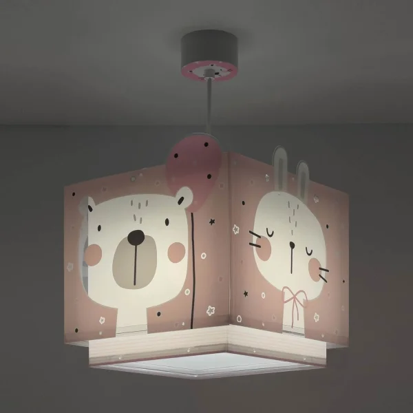 CANDEEIRO DE TECTO BABY JUNGLE ROSA CANDEEIRO DE TECTO BABY JUNGLE ROSA