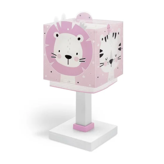 CANDEEIRO DE MESA BABY JUNGLE ROSA