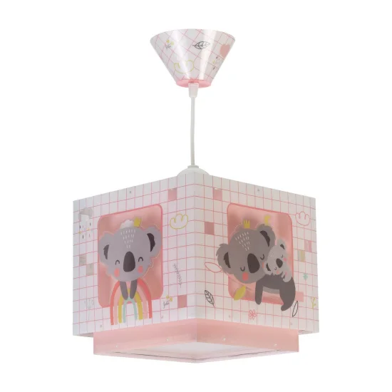 LAMPADA DA SOFFITTO KOALA ROSA
