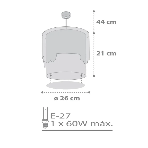 CANDEEIRO DE TECTO BABY TRAVEL