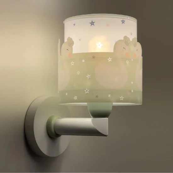 APLIQUE PAREDE SWEET LOVE VERDE E27 2