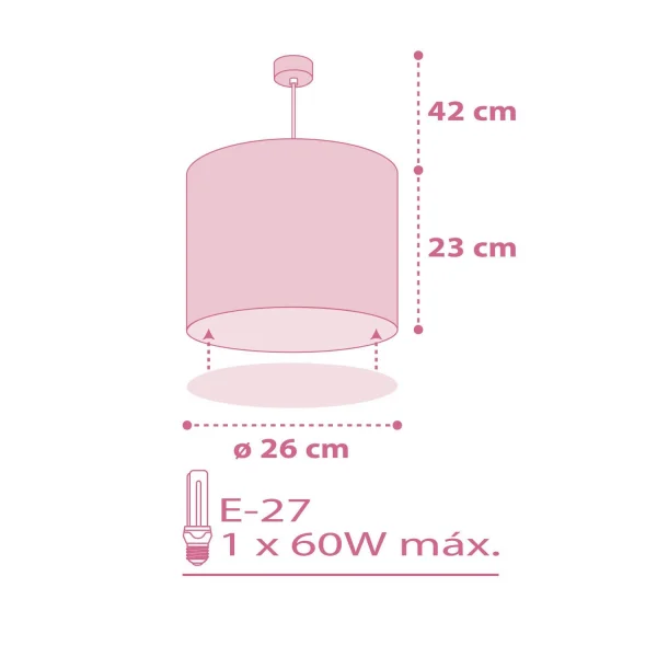 CANDEEIRO DE TECTO COLORS
