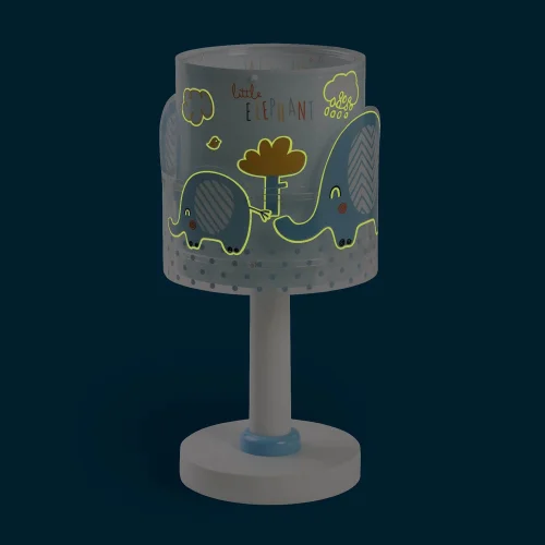 CANDEEIRO DE MESA LITTLE ELEPHANT AZUL