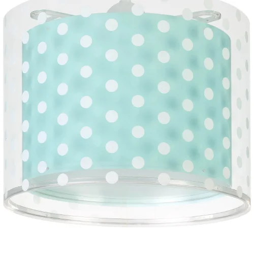 CANDEEIRO DE TECTO TURQUESA DOTS CANDEEIRO DE TECTO TURQUESA DOTS