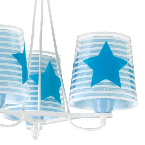 CANDEEIRO DE TECTO 3 LUZES LIGHT FEELING AZUL CANDEEIRO DE TECTO 3 LUZES LIGHT FEELING AZUL