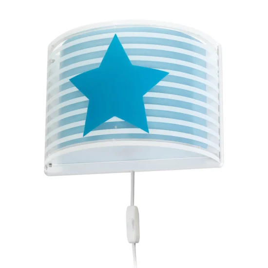 CANDEEIRO DE PAREDE LIGHT FEELING AZUL 2