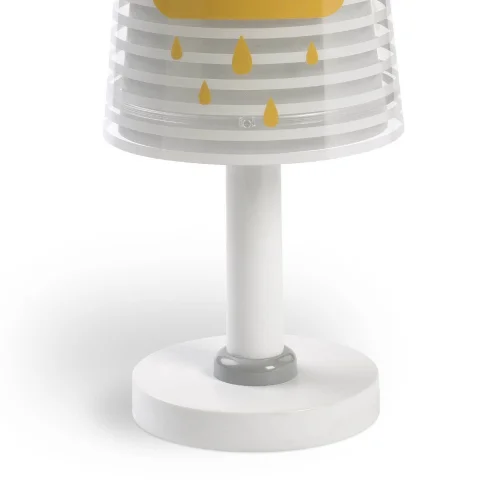 CANDEEIRO DE MESA LIGHT FEELING CINZENTO