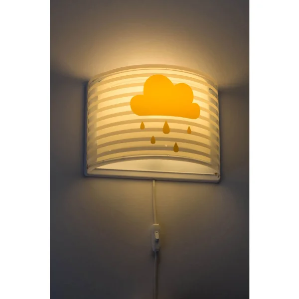 CANDEEIRO DE PAREDE LIGHT FEELING CINZENTO