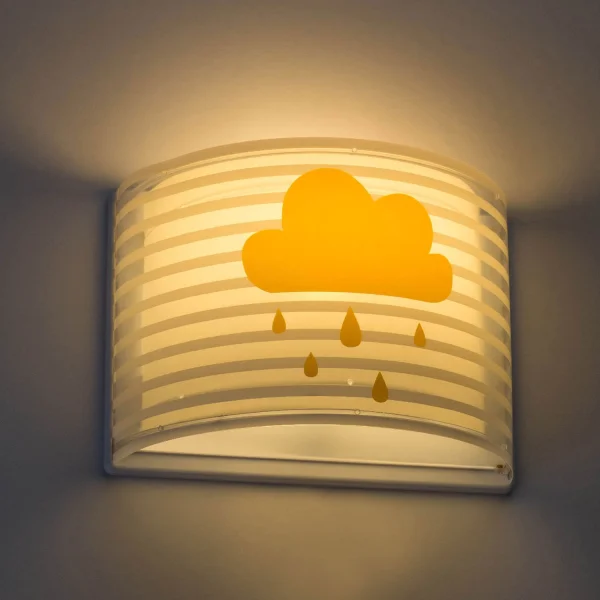 CANDEEIRO DE PAREDE LIGHT FEELING CINZENTO