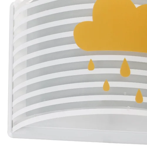 CANDEEIRO DE PAREDE LIGHT FEELING CINZENTO