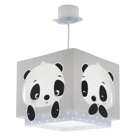 CANDEEIRO DE TECTO PANDA AZUL 2