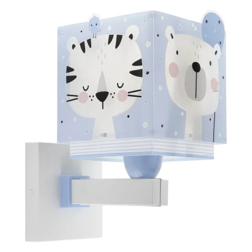 CANDEEIRO DE PAREDE BABY JUNGLE AZUL