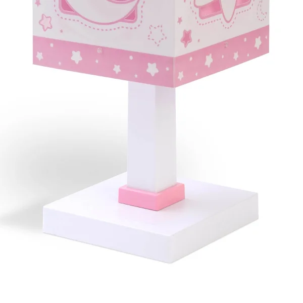 CANDEEIRO DE MESA LUNA ROSA