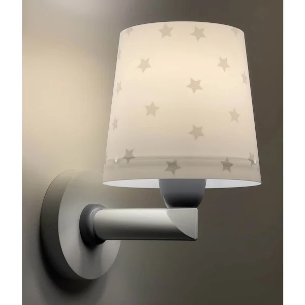 CANDEEIRO DE PAREDE STAR LIGHT BRANCO