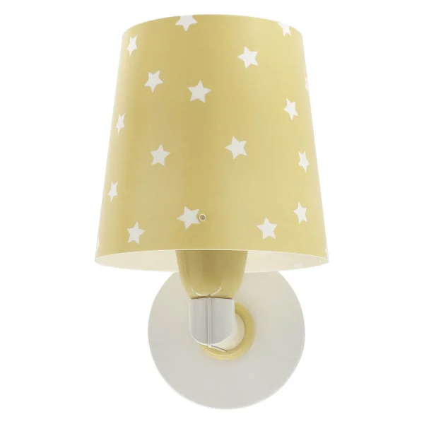 CANDEEIRO DE PAREDE STAR LIGHT AMARELO