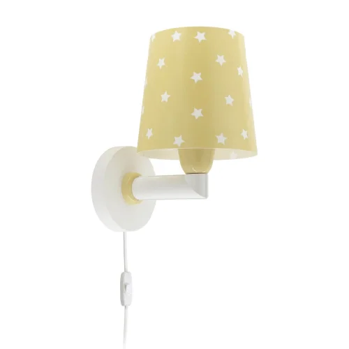 CANDEEIRO DE PAREDE STAR LIGHT AMARELO