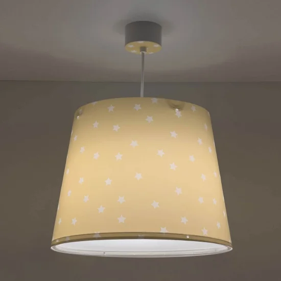 CANDEEIRO DE TECTO STAR LIGHT AMARELO 2