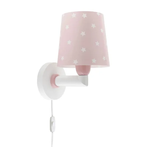 CANDEEIRO DE PAREDE STAR LIGHT ROSA