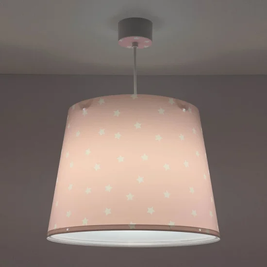 CANDEEIRO DE TECTO STAR LIGHT ROSA 2