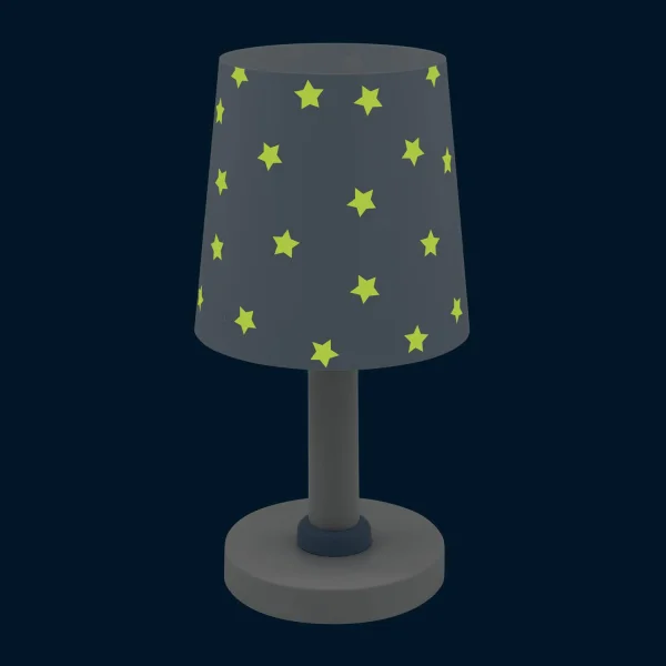 CANDEEIRO DE MESA STAR LIGHT AZUL