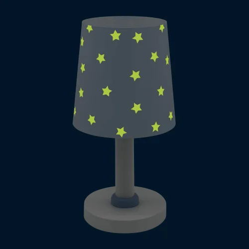 CANDEEIRO DE MESA STAR LIGHT AZUL