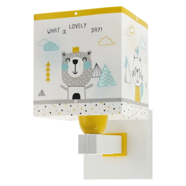 CANDEEIRO DE PAREDE HELLO LITTLE