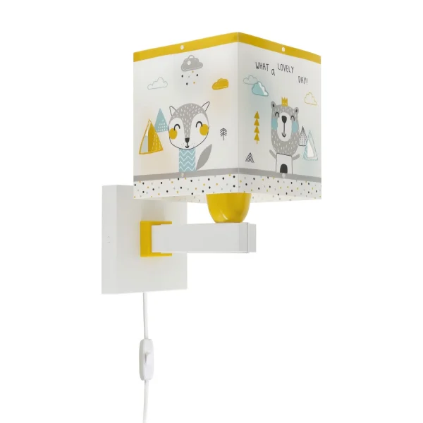 CANDEEIRO DE PAREDE HELLO LITTLE