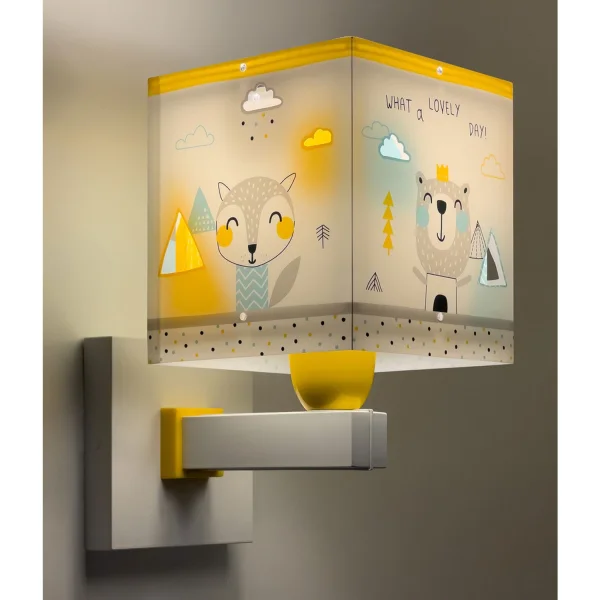 CANDEEIRO DE PAREDE HELLO LITTLE