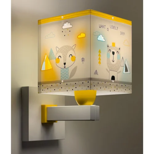 CANDEEIRO DE PAREDE HELLO LITTLE