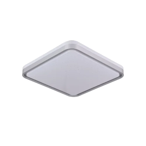 PLAFON LED 58W REGULÁVEL BRANCO PRATA QUADRADO TELLUS