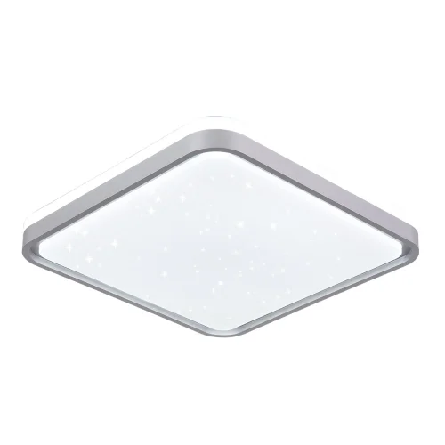 PLAFON LED 78W REGULÁVEL BRANCO PRATA QUADRADO TELLUS PLAFON LED 78W REGULÁVEL BRANCO PRATA QUADRADO TELLUS