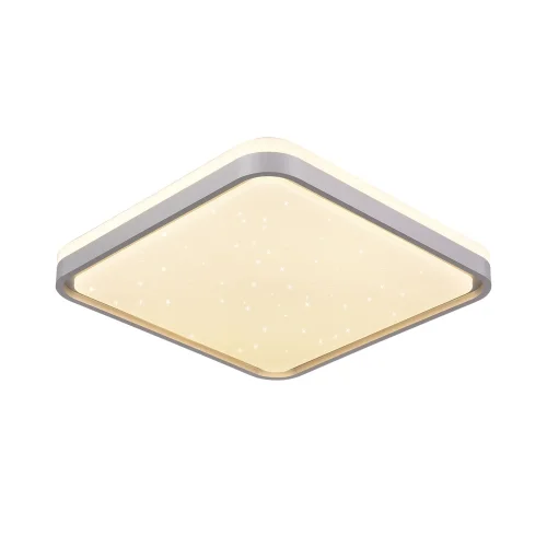 PLAFON LED 78W REGULÁVEL BRANCO PRATA QUADRADO TELLUS PLAFON LED 78W REGULÁVEL BRANCO PRATA QUADRADO TELLUS