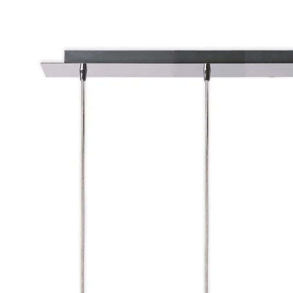 LÁMPARA DE TECHO 4 LUCES TULIPAS COMBINADAS NOLINA