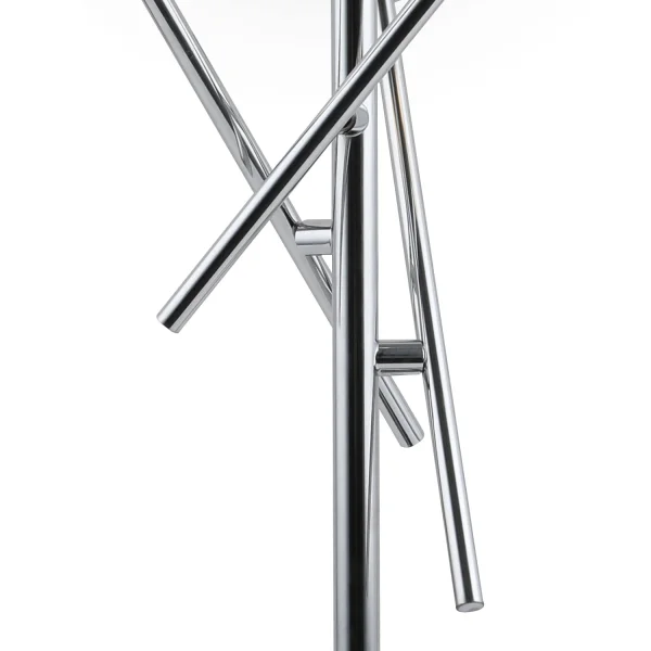 LÂMPADA DE MESA RIGEL 3 LUZES CROMADAS