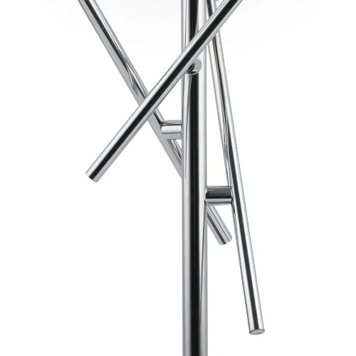 LÂMPADA DE MESA RIGEL 3 LUZES CROMADAS