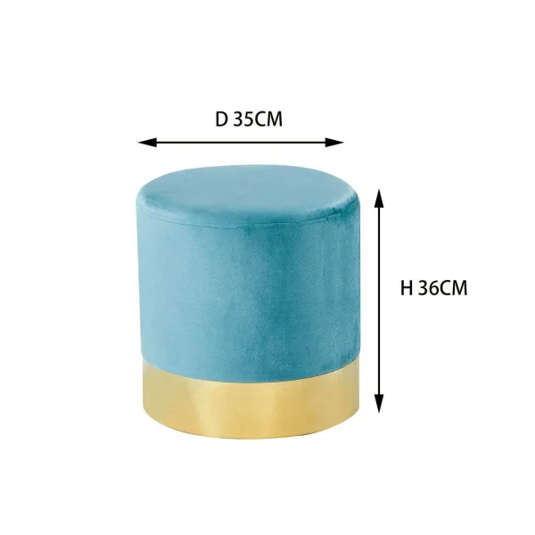 PUFF AGUAMARINA FIORELLA PUFF AGUAMARINA FIORELLA