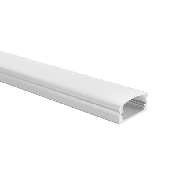 PERFIL DE ALUMÍNIO PARA A SUPERFÍCIE DA FITA DE LED COM COBERTURA MATE 17x7mm