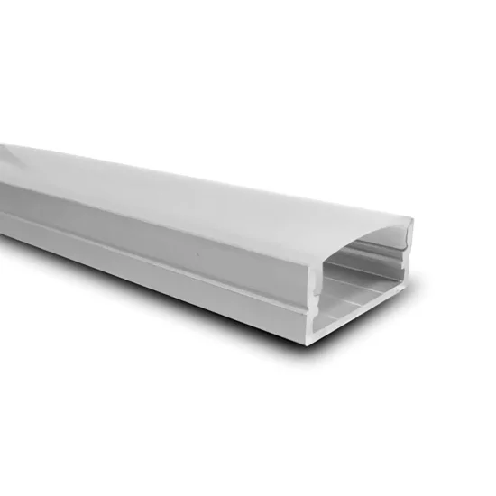 PERFIL DE ALUMÍNIO PARA A SUPERFÍCIE DA FITA DUPLA DE LED 23,5x9,7mm