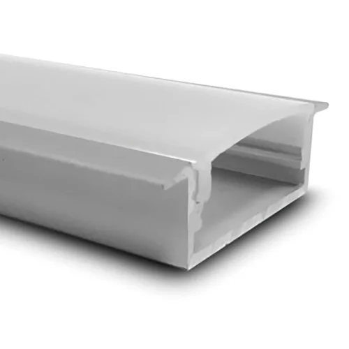 PERFIL DE ALUMÍNIO PARA TIRAS DUPLAS DE LED DE ENCASTRAR 23,5x9,7mm PERFIL DE ALUMÍNIO PARA TIRAS DUPLAS DE LED DE ENCASTRAR 23,5x9,7mm