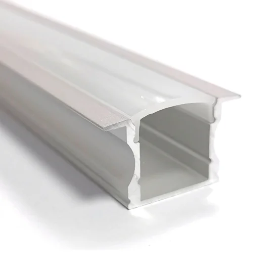 PERFIL DE ALUMÍNIO PARA TIRAS DE LED ENCASTRADAS 17,2x14,5mm 2