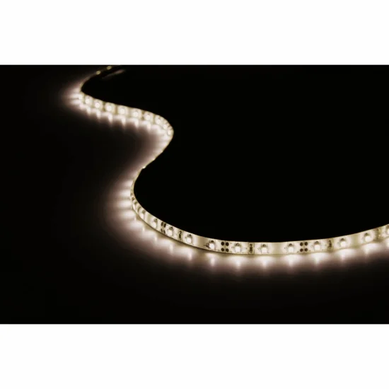 TIRA LED 12V DC 5W 60LED 1M LUZ BRANCA 2700K IP44