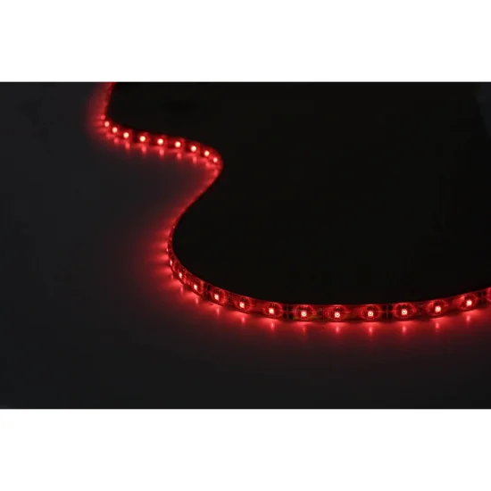 TIRA LED 12V DC 5W 60LED 1M LUZ VERMELHA IP44