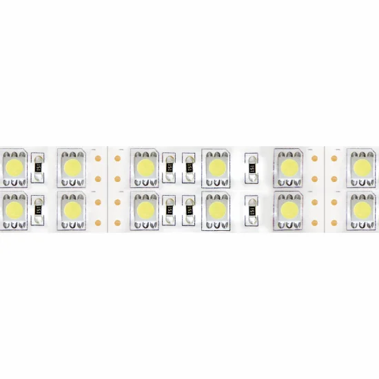 FITA LED DUPLO 12V DC 30W 120LED 1M LUZ BRANCA 6500K IP20 2