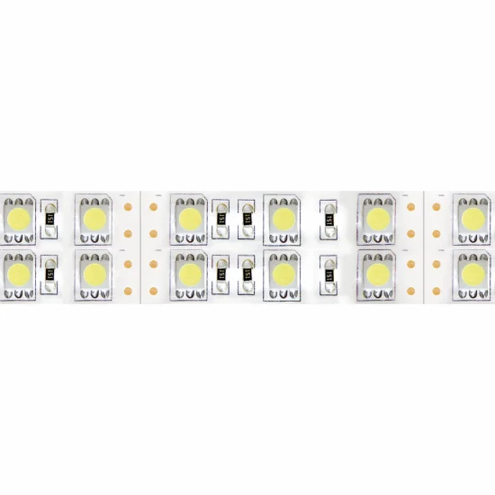 FITA LED DUPLO 12V DC 30W 120LED 1M LUZ BRANCA 2700K IP20 2